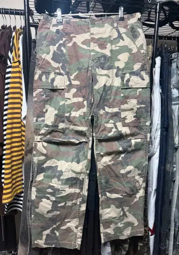 SWAGGER 밀리터리 카고 팬츠 카모플라쥬 W32 아카이브 00s