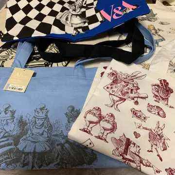 원더랜드 앨리스 토트백