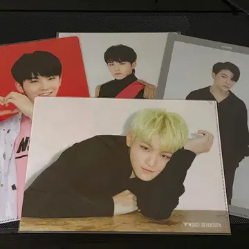 SEVENTEEN 우지 클리어 파일 세트