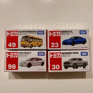 토미카 미니카 세트 4개