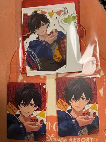 천극 스트라글 아크릴 스탠드 카드 고에몽