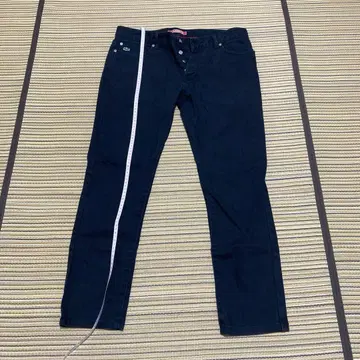 라코스테 블랙 데님 팬츠 약 100cm