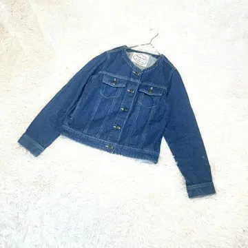 Majestic Legon 크롭 데님 자켓 M