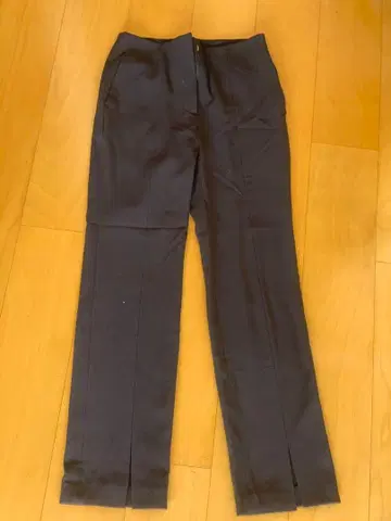 Mila Owen 슬림핏 캐주얼 팬츠 009 (BLK)