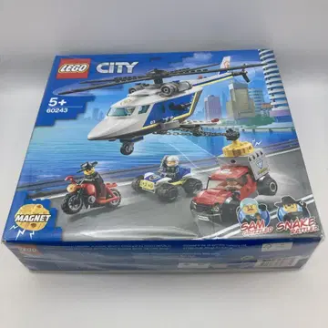 미개봉 새상품 LEGO City 레고 시티 60243 헬리콥터 추적