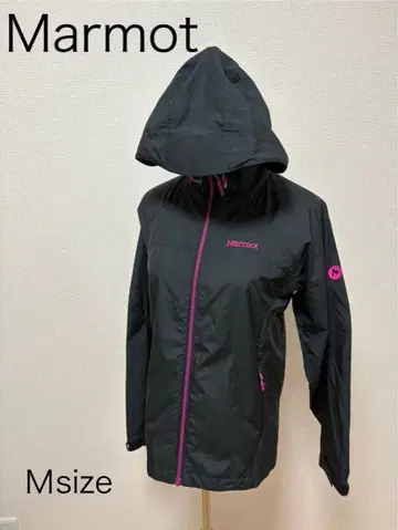 [ 미사용 ] Marmot 마모트 윈드 브레이커 M 사이즈 블랙