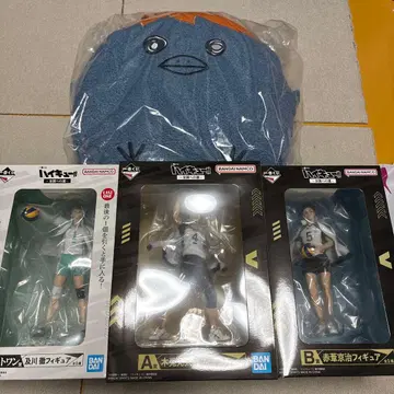 하이큐 제일복권 피규어 라스트 원 아카아시 오이카와 보쿠토 쿠션