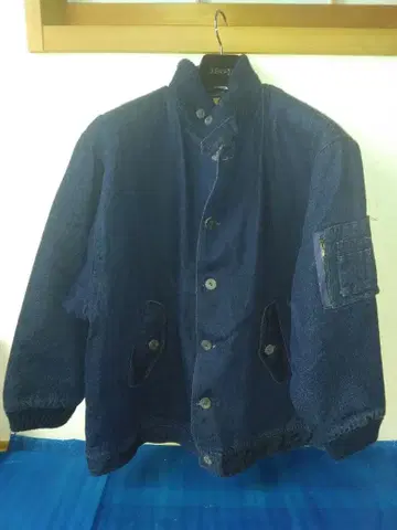 데님 두꺼운 소재 캐주얼 자켓