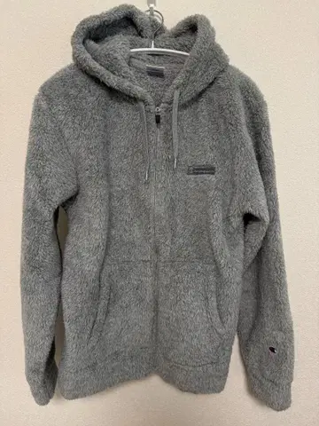 Champion 플리스 자켓 L 사이즈 그레이