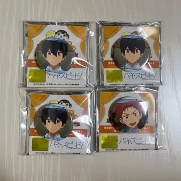 Free! 하이스피드 핸드메이드 캔뱃지 나나세 하루카 시이나 아사히