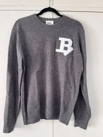 [ 컨디션 최상 ] bibiy B.CLUB KNIT 그레이 M 사이즈