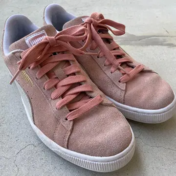 [레어 컬러] PUMA SUEDE CLASSIC 핑크 27cm