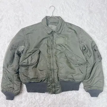 알파 USA제 90s CWU-45/P 플라이트 자켓 올리브 짧은 기장