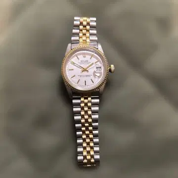 자동 와인딩 손목시계 실버/골드, 정크제품