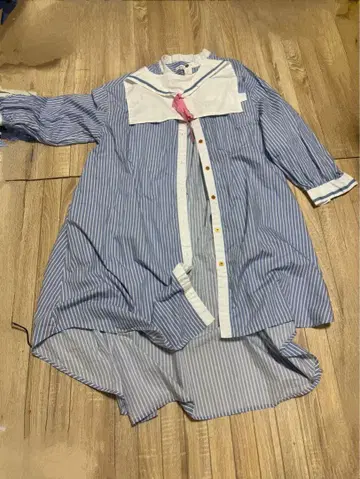 아카시 씨의 원피스 나카무라 유스케 셔츠 원피스 그라니프 콜라보