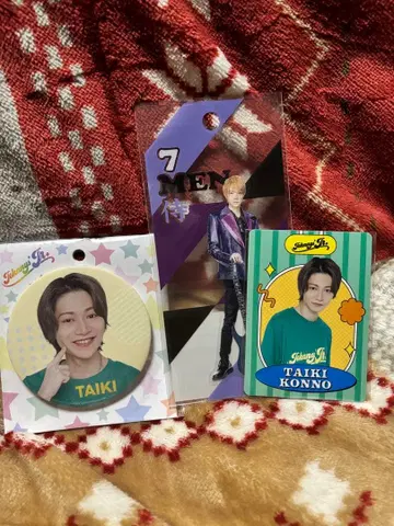 B&ZAI, 콘노 타이기 캔뱃지 세트