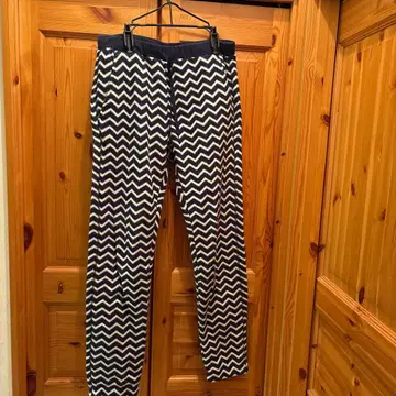 JACK BUNNY 지그재그 패턴 팬츠