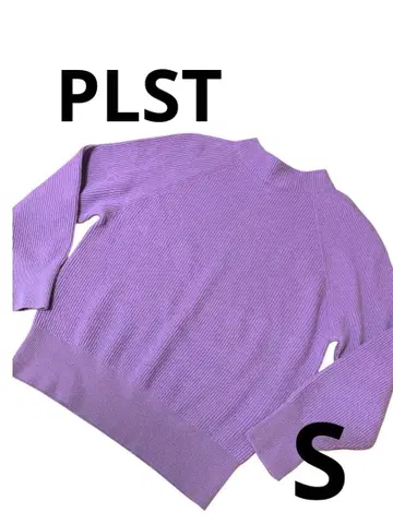 [새상품급] PLST 플라스테 울 캐시미어 하이넥 니트 S 스웨터