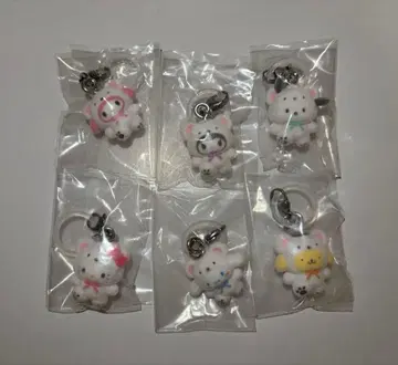 [ 컴플리트 ] 산리오 메지루시 액세서리 후와후와 스노우