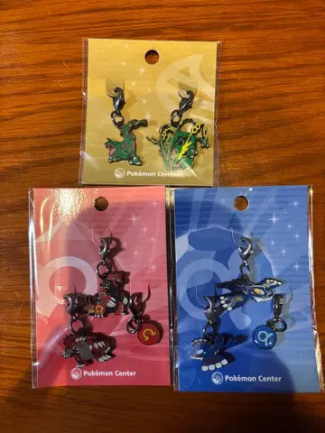 포켓몬 센터 메탈 참 원시 가이오가 원시 그란돈 레쿠자