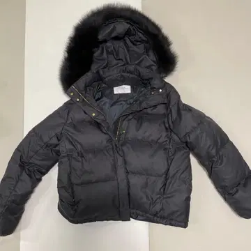 그린 레이블 릴랙싱 다운 자켓 블랙