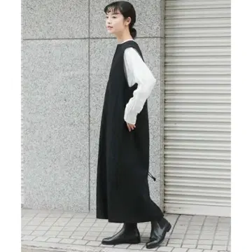 새상품 카구레 울 스무스 박스 원피스 어반 리서치 도어즈