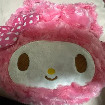 마이멜로디 복슬복슬 미니백 핑크 헤이세이