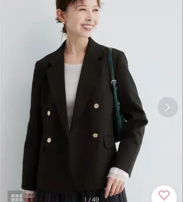 로페피크닉 울라이크 서지 자켓 골드 버튼 38