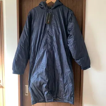 wundou 세미롱 보아 코트 벤치 코트 L 운도