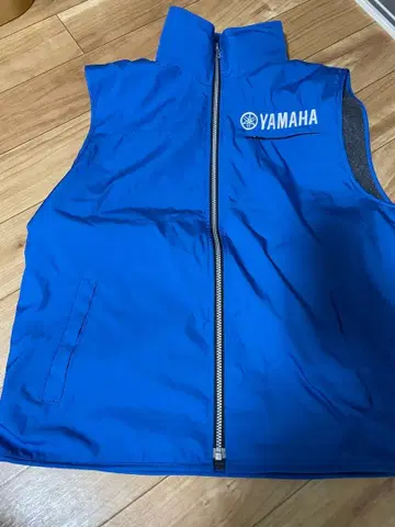 YAMAHA 파란색 베스트 L 사이즈