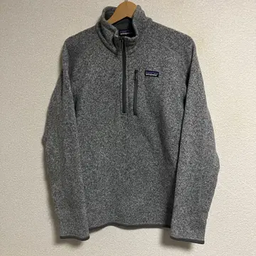 파타고니아 patagonia 베터 스웨터 M 그레이 하프 지퍼 플리스