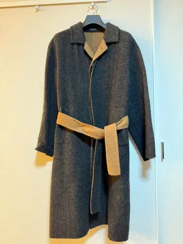 FINJACK x THE INOUE BROTHERS 알파카 울 코트