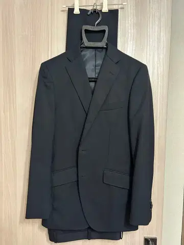 새상품 비즈니스 정장 블랙 스트라이프