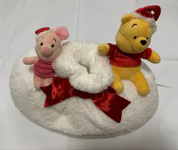 디즈니 2019년 크리스마스 푸 티슈 BOX 커버