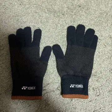 YONEX 짙은 그린 오렌지 장갑