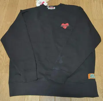 NEW JACK 백 프린트 트레이닝복 블랙