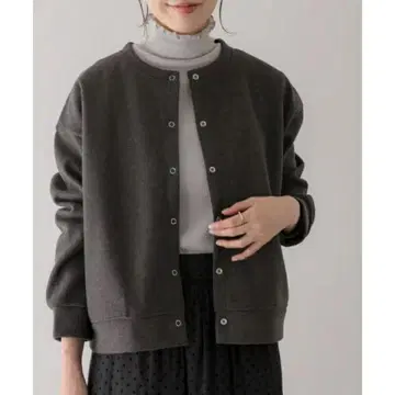 sonny label 스트레치 멜톤 버튼 가디건