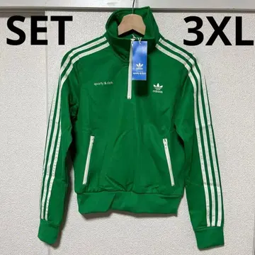 새상품 ADIDAS sporty&rich 저지 셋업 3XL