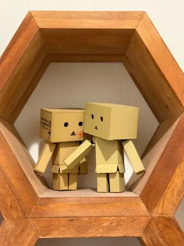 단보 베이지 & mini 화이트 피규어 세트