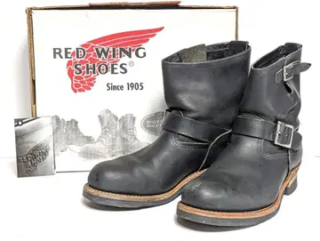 RED WING 엔지니어 부츠 8182 블랙 US 사이즈 9 1/2