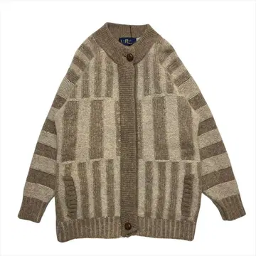 Vintage LeRoy 100% 울 가디건 구제 의류 여성용 M