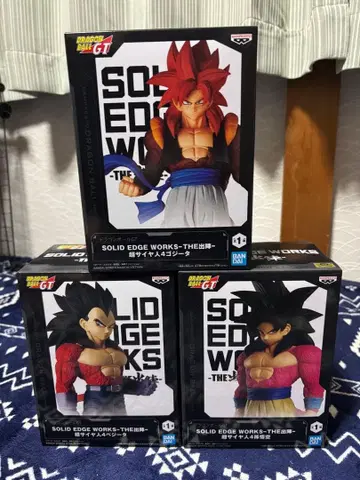 드래곤볼 GT THE 출진 초사이어인 4 손오공 베지터 오지터