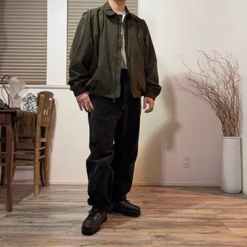 페이크 스웨이드 XL 드리즐러 자켓 웨더프루프 빈티지