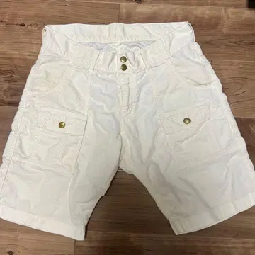 화이트 숏팬츠 서프 캘리포니아 자수