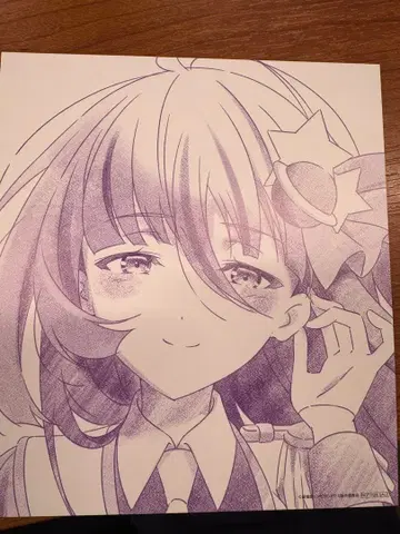 좀비 랜드 사가 입장객 혜택 색지 풍 카드 야마다 타에