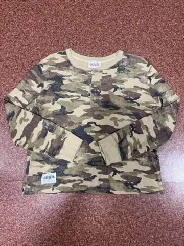 BAD WAY 카모플라쥬 서멀 원포인트 꽃