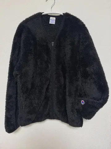 [ 컨디션 최상 ] Champion 플리스 자켓 L 사이즈 블랙