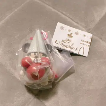 디즈니 크리스마스 2025 캡슐 토이 리루린린 스카이블루 컬러