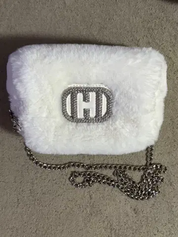 JILL BY JILLSTUART 인조 모피 미니백