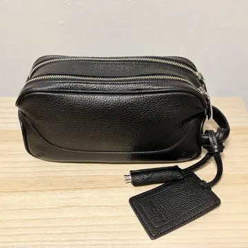 [블랙] 새상품급 페레 모르비다 서드 백 세컨드 백 슈링크 가죽 소가죽